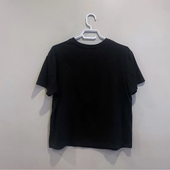 Rolling Stones Cropped Black Graphic T-Shirt - Picture 4 of 4